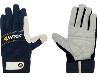 Rękawice mech. 4WRK OYU KS6452 grey black 10/XL