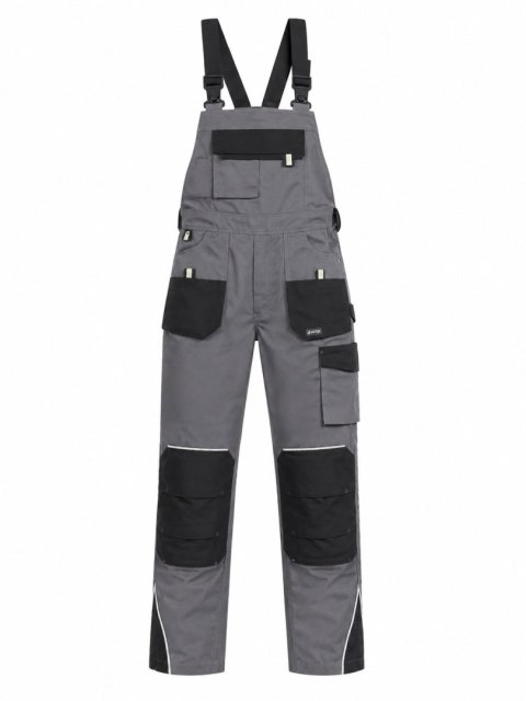 Commando ogrodniczki robocze grey/black 52
