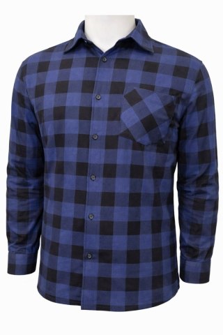 Koszula flanelowa 4WRK Hera szach. c.410 navy S