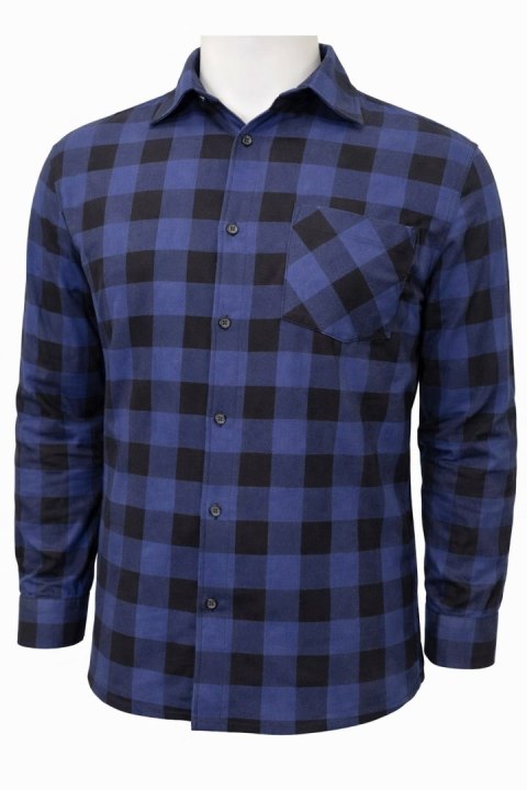 Koszula flanelowa 4WRK Hera szach. c.410 navy S