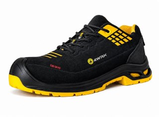Półbut roboczy 4WRK POLLUX S3S ESD black-yellow 36
