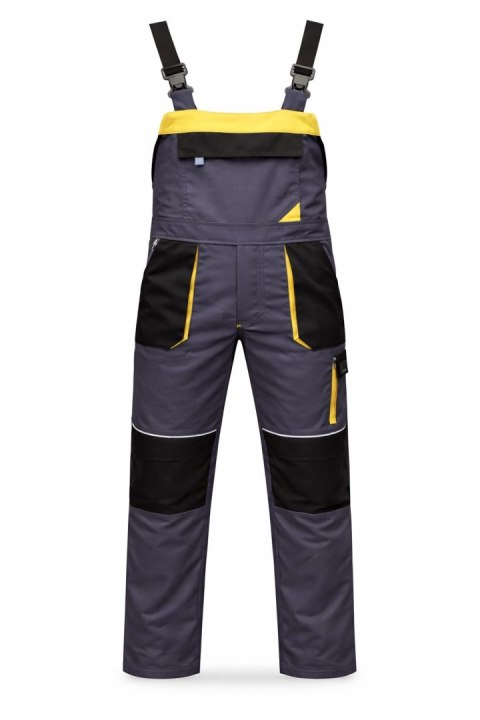 Striker ogrodniczki col. grey/black/yellow size 52