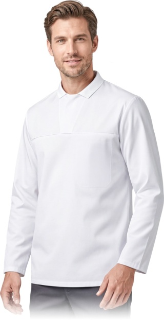 Męska Bluza Ochronna / Gastronomiczna HACCP (65% Poliester, 35% Bawełna, 200 g/m2)