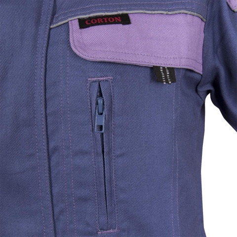 Damska Bluza Ochronna / Robocza CORTON 100% Bawełna (260 g/m2, Elementy Odblaskowe)