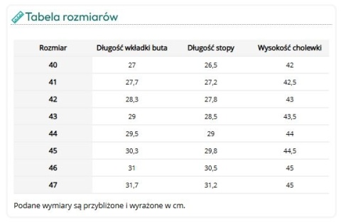 Buty Zawodowe TRC 56511 MONSTER – Lekkie Kalosze z Technologią Light Tech i Wkładem