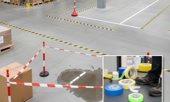 Taśmy Ostrzegawcze: Nieodzowny Element Bezpieczeństwa – Kolory, Rodzaje i Zastosowanie w BHP