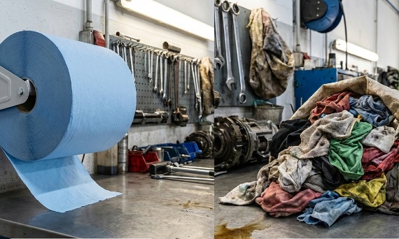 🧼 Ekonomia czystości: Czyściwo papierowe vs. tradycyjne szmaty – co opłaca się bardziej?