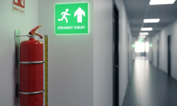 🔥 Bezpieczeństwo pod ręką: Gdzie zamontować gaśnicę i jak czytać znaki ewakuacyjne?