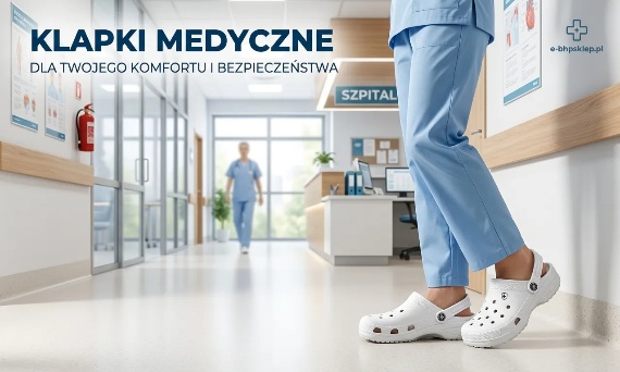 Klapki medyczne: Normy BHP, zastosowanie i wybór wygodnego obuwia