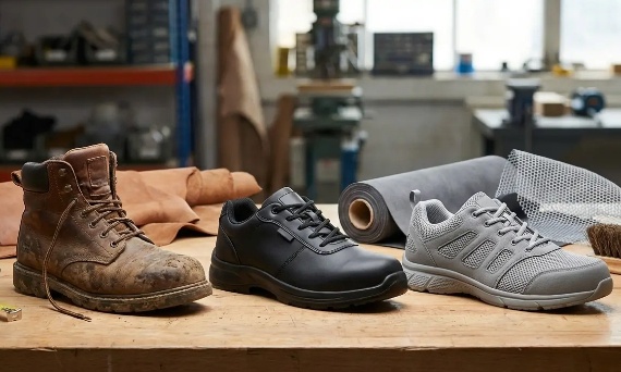 👟 Skóra, syntetyk czy tekstylia? Wybierz idealny materiał na swoje buty robocze