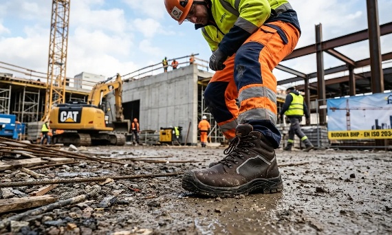 🕒 BHP w 60 sekundach: Obuwie ochronne - Gdzie się je stosuje i jakie normy musi spełniać?