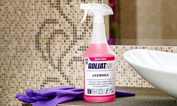 💧 Koniec z Kamieniem i Rdzą: Płyn do Czyszczenia Łazienek Goliat PRO Oktima – Moc Profesjonalisty
